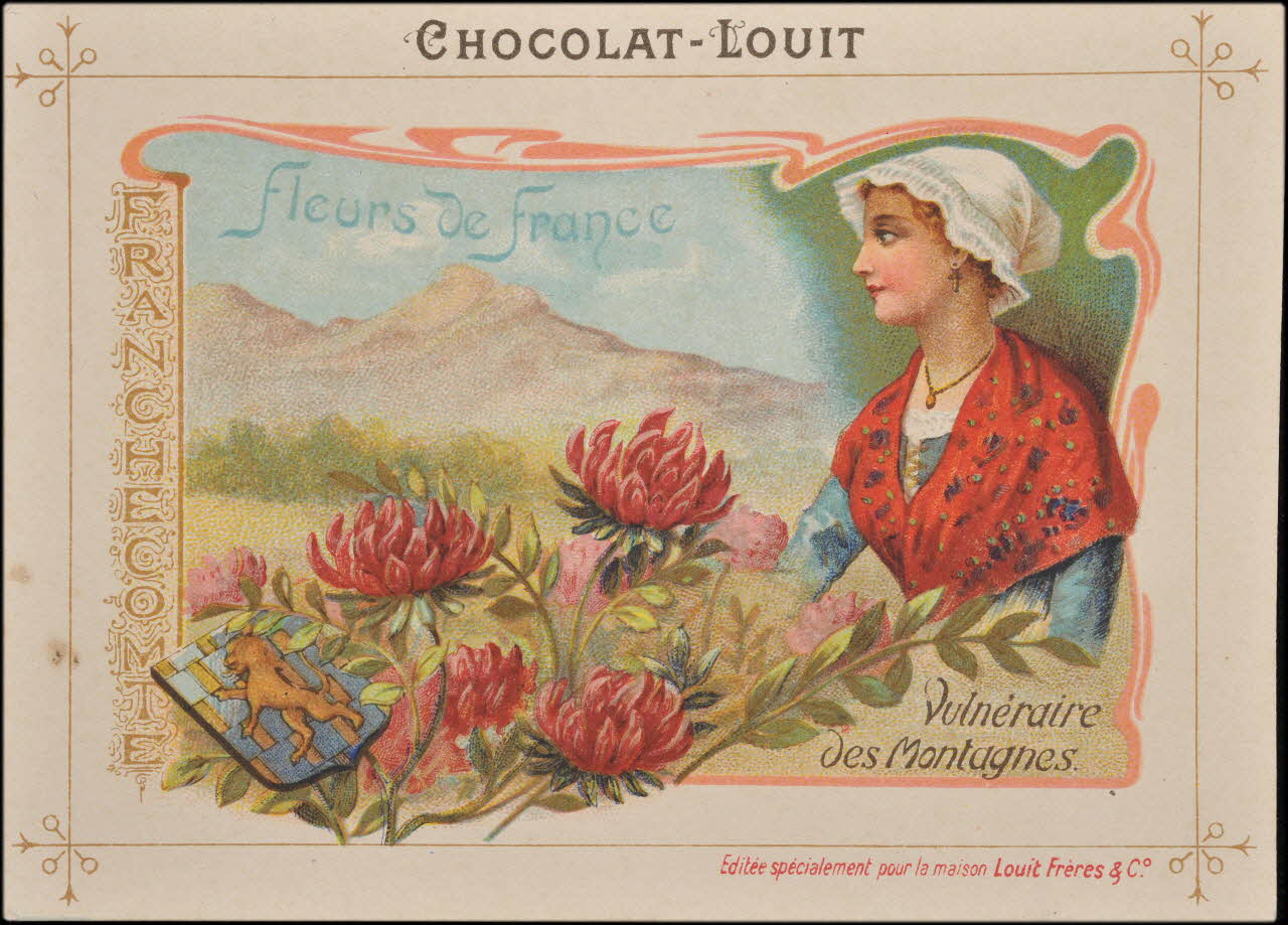 Romanet carte réclame chromo Paris 1877-1913 1995.1.464.22 Photo