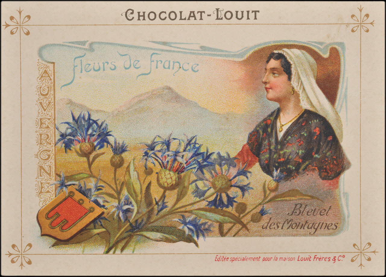 Romanet carte réclame chromo Paris 1877-1913 1995.1.464.5 Photo