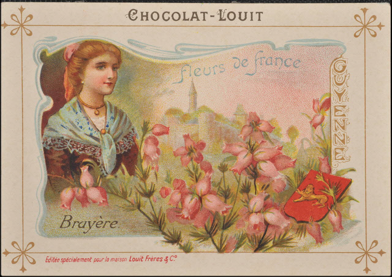 Romanet carte réclame chromo Paris 1877-1913 1995.1.464.6 Photo