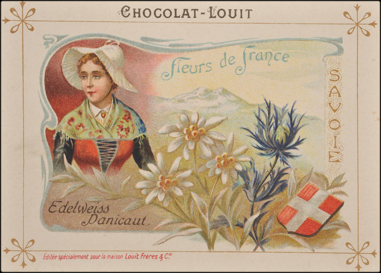 Romanet carte réclame chromo Paris 1877-1913 1995.1.464.9 Photo