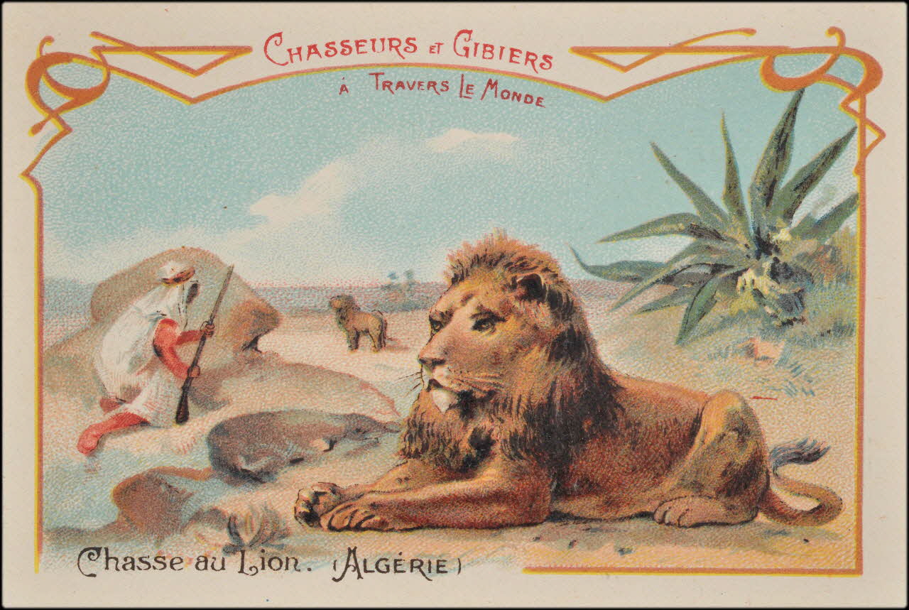Romanet carte réclame chromo Paris 1877-1913 1995.1.469.14 Photo