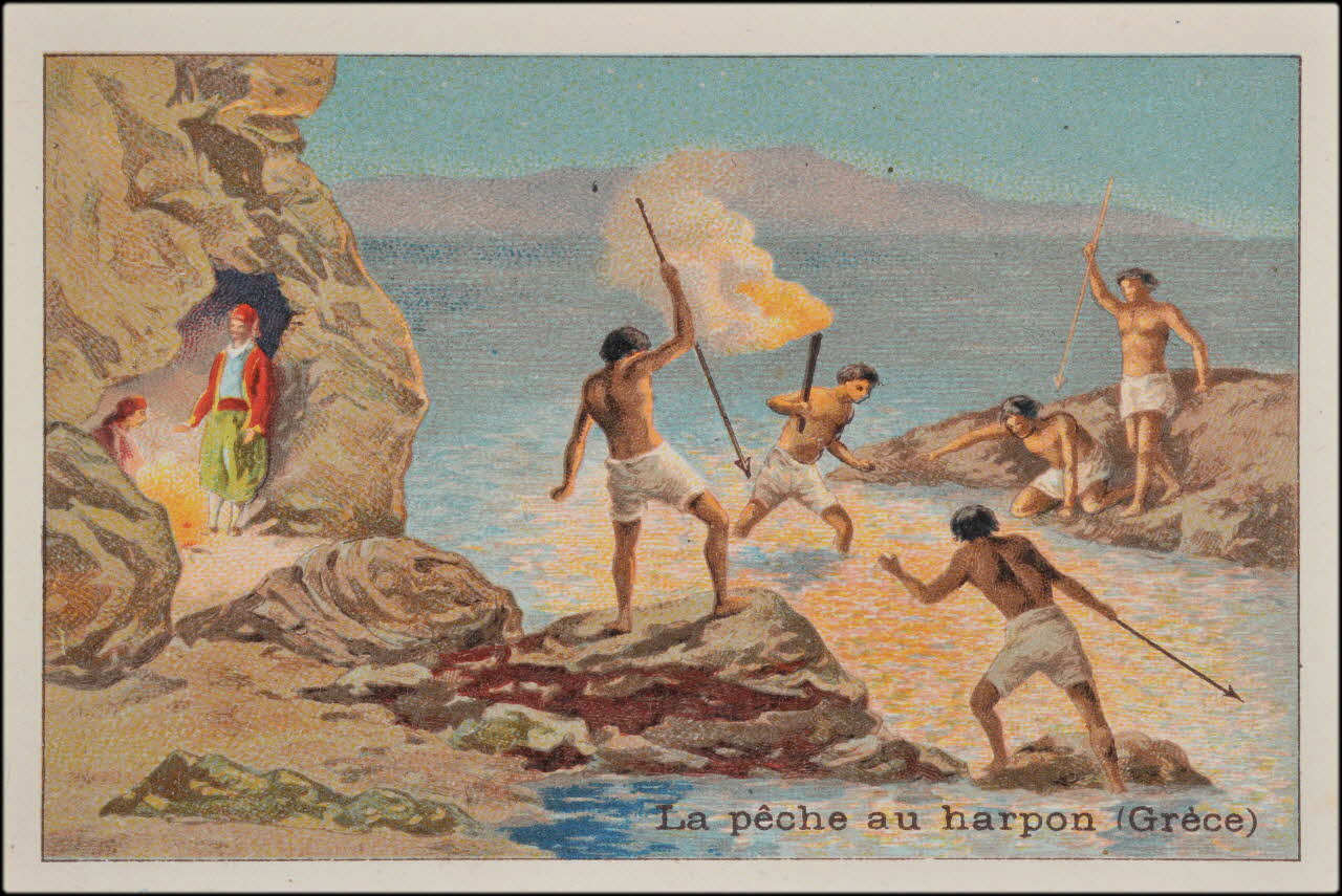 Romanet carte réclame chromo France 1877-1913 1995.1.473.5 Photo