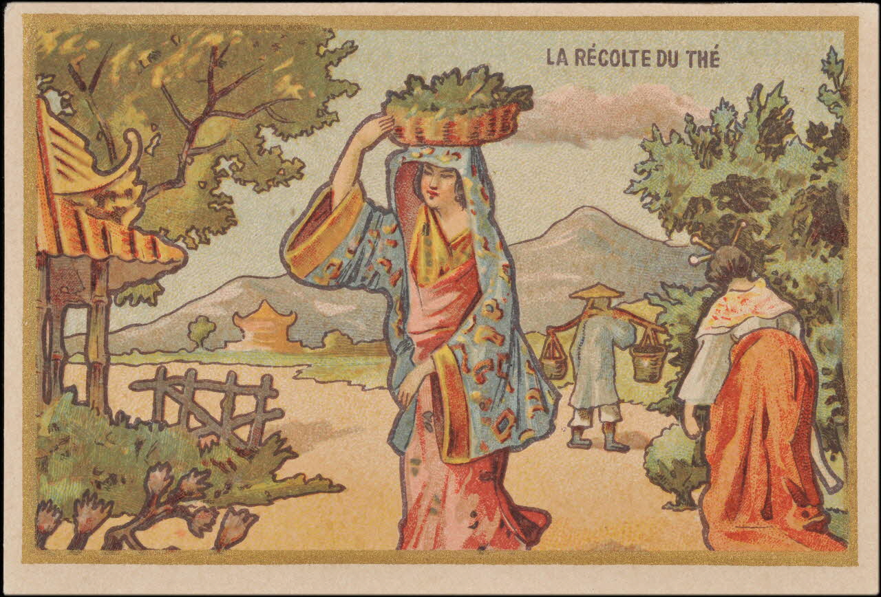 Romanet carte réclame chromo Paris 1877-1913 1995.1.474.8 Photo