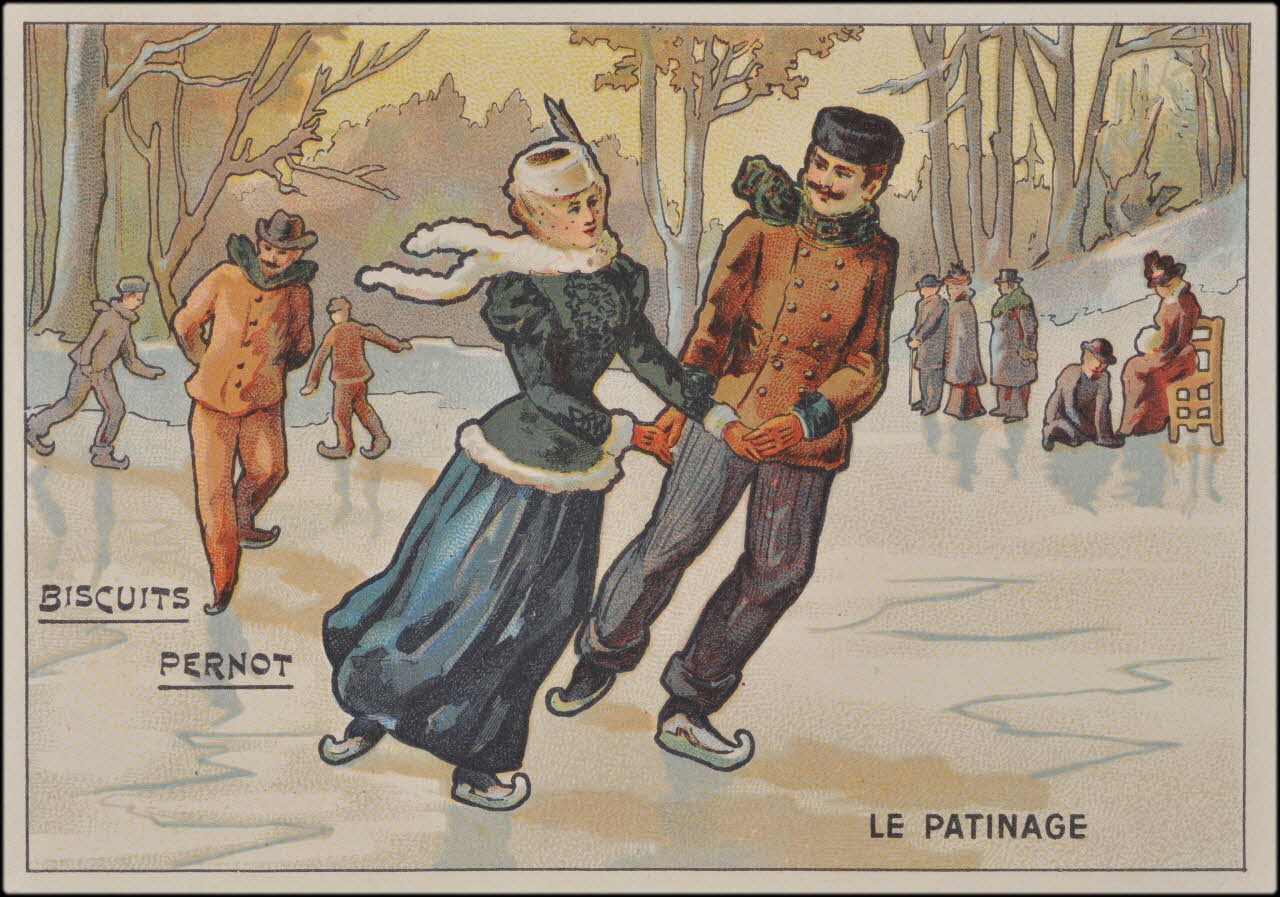 Romanet carte réclame chromo Paris 1877-1913 1995.1.475.8 Photo