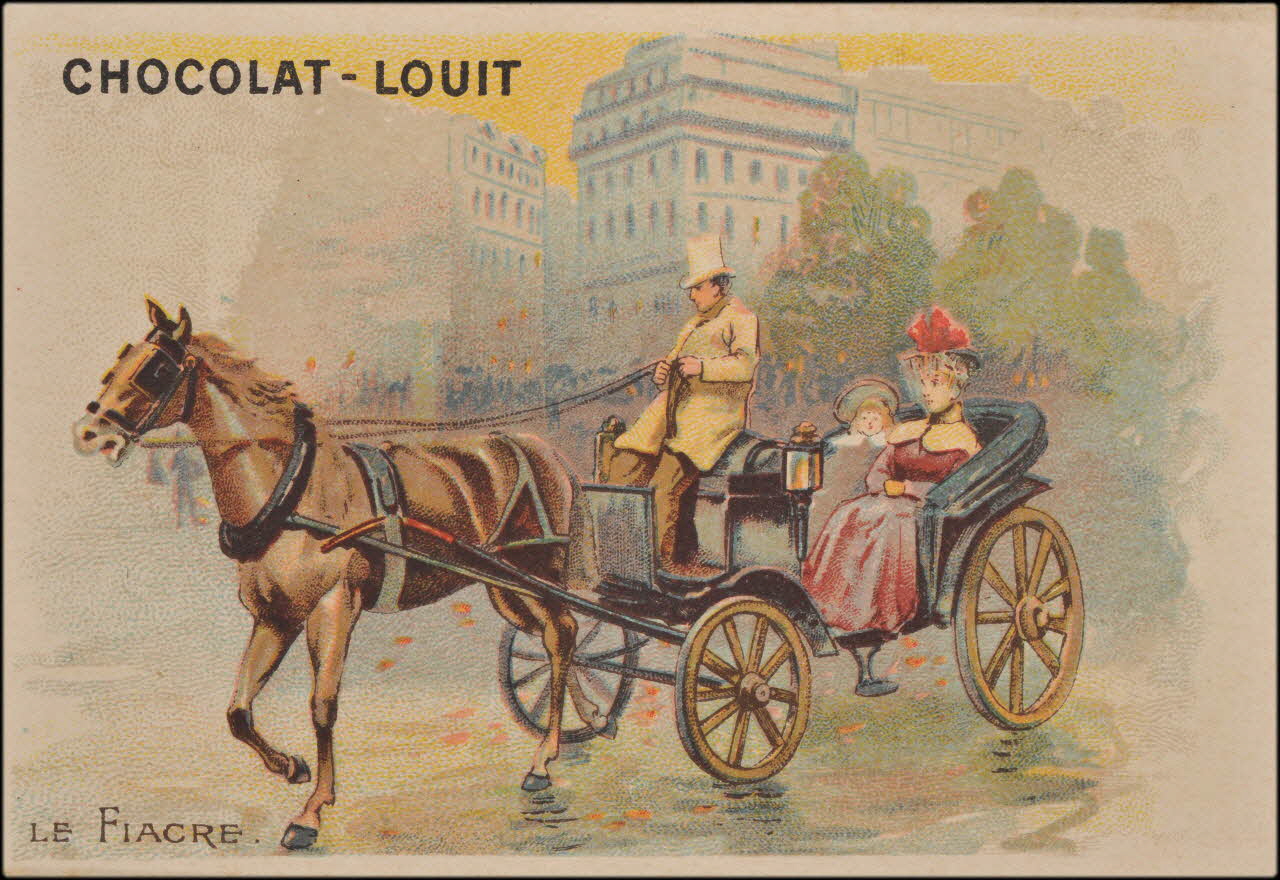 Romanet carte réclame chromo Paris 1877-1913 1995.1.477.14 Photo
