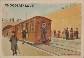 Romanet carte réclame chromo Paris 1877-1913 1995.1.477.17  Photo