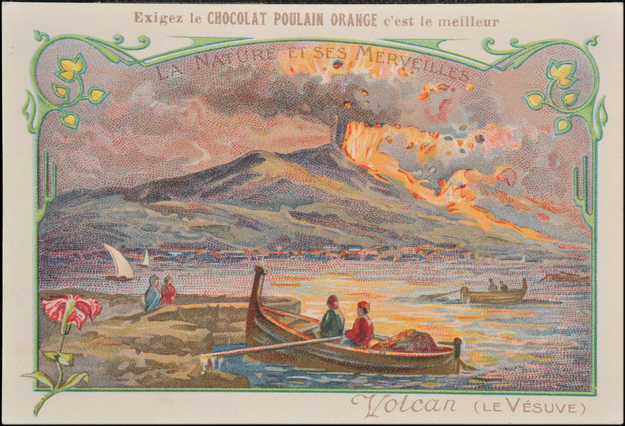 Romanet carte réclame chromo Paris 1877-1913 1995.1.479.4 Photo