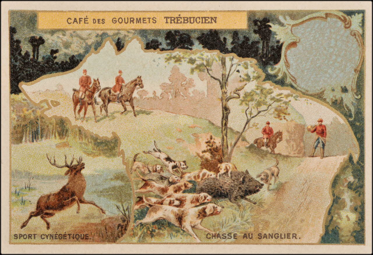 Romanet carte réclame chromo Paris 1877-1913 1995.1.485.1 Photo