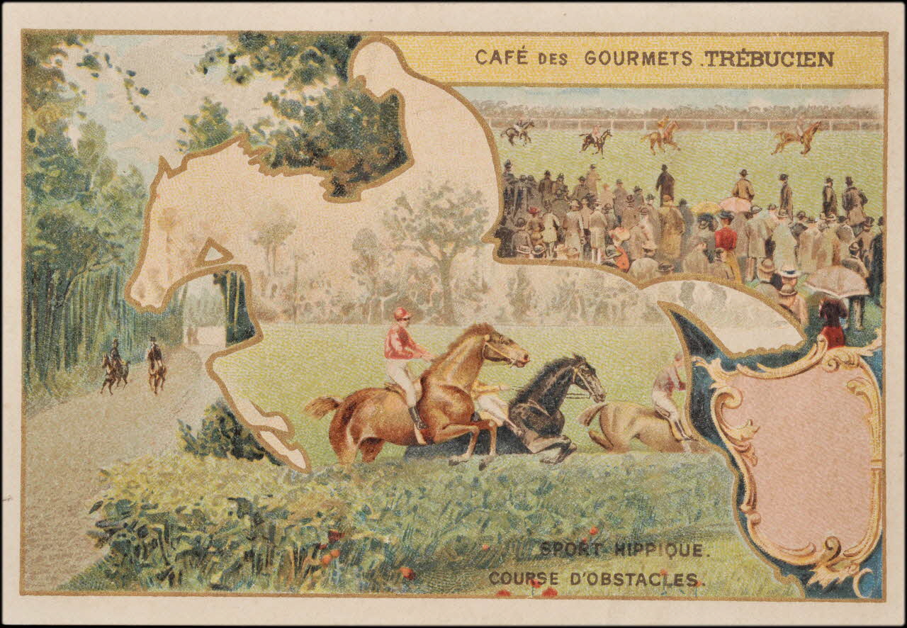 Romanet carte réclame chromo Paris 1877-1913 1995.1.485.2 Photo