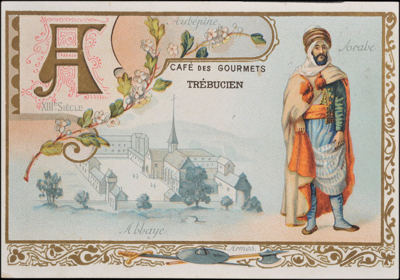 Romanet carte réclame chromo Paris 1877-1913 1995.1.487.1 Photo