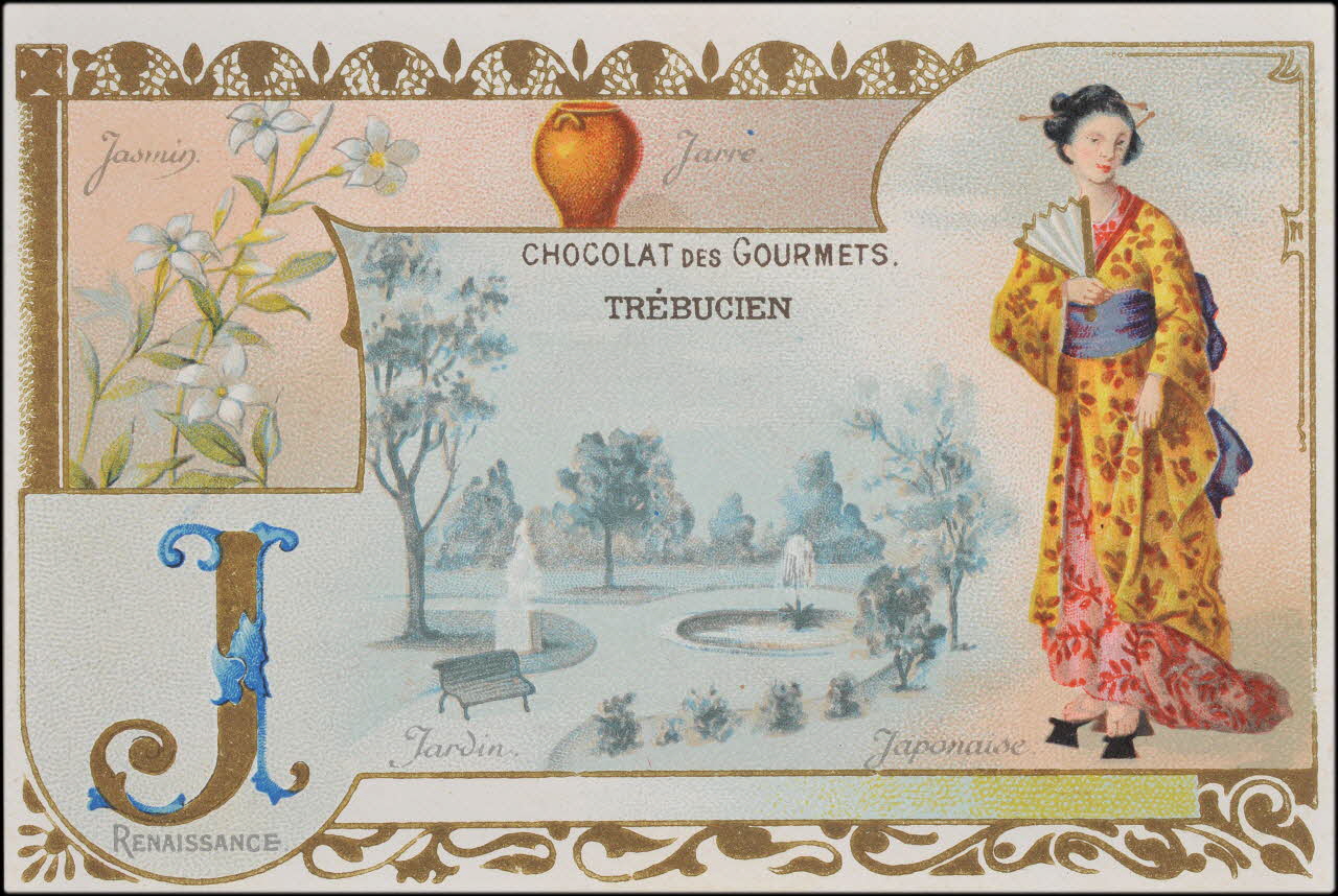 Romanet carte réclame chromo Paris 1877-1913 1995.1.487.10 Photo