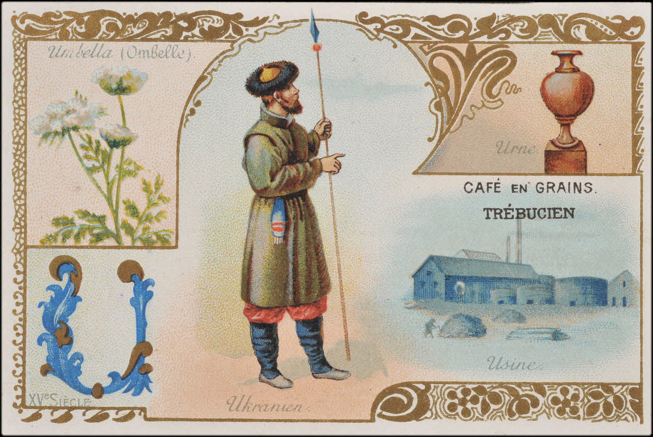 Romanet carte réclame chromo France 1877-1913 1995.1.487.21 Photo