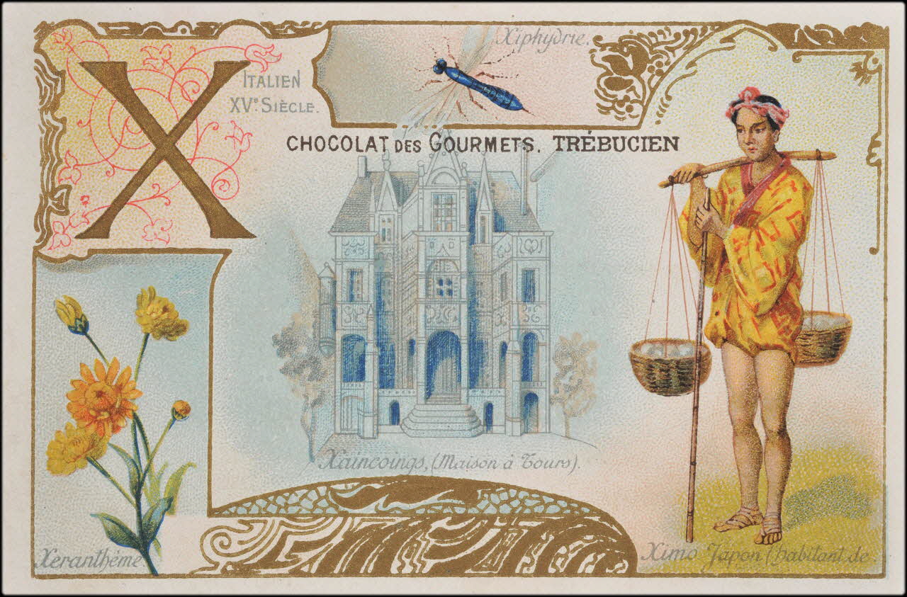 Romanet carte réclame chromo Paris 1877-1913 1995.1.487.23 Photo
