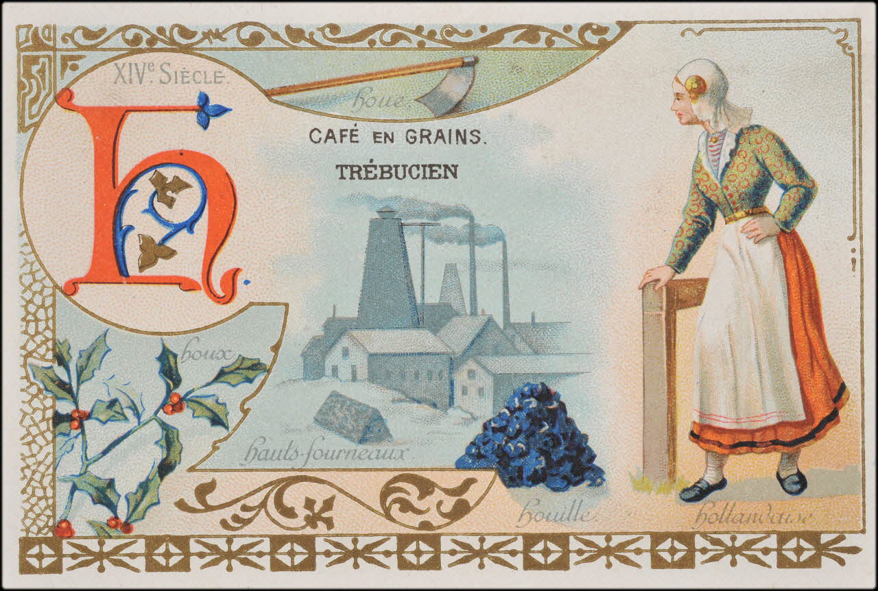 Romanet carte réclame chromo Paris 1877-1913 1995.1.487.8 Photo