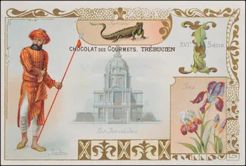 Romanet carte réclame chromo Paris 1877-1913 1995.1.487.9 Photo