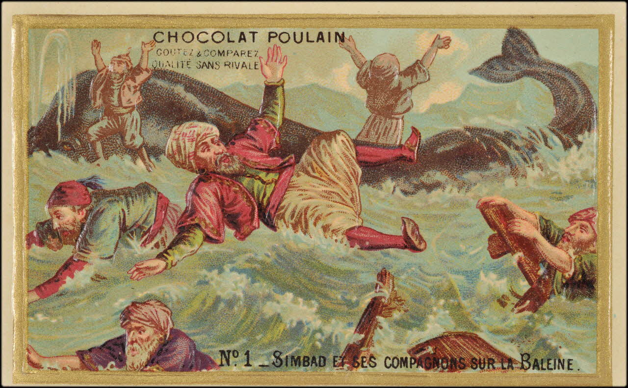 Romanet carte réclame chromo Paris 1877-1913 1995.1.493.1 Photo