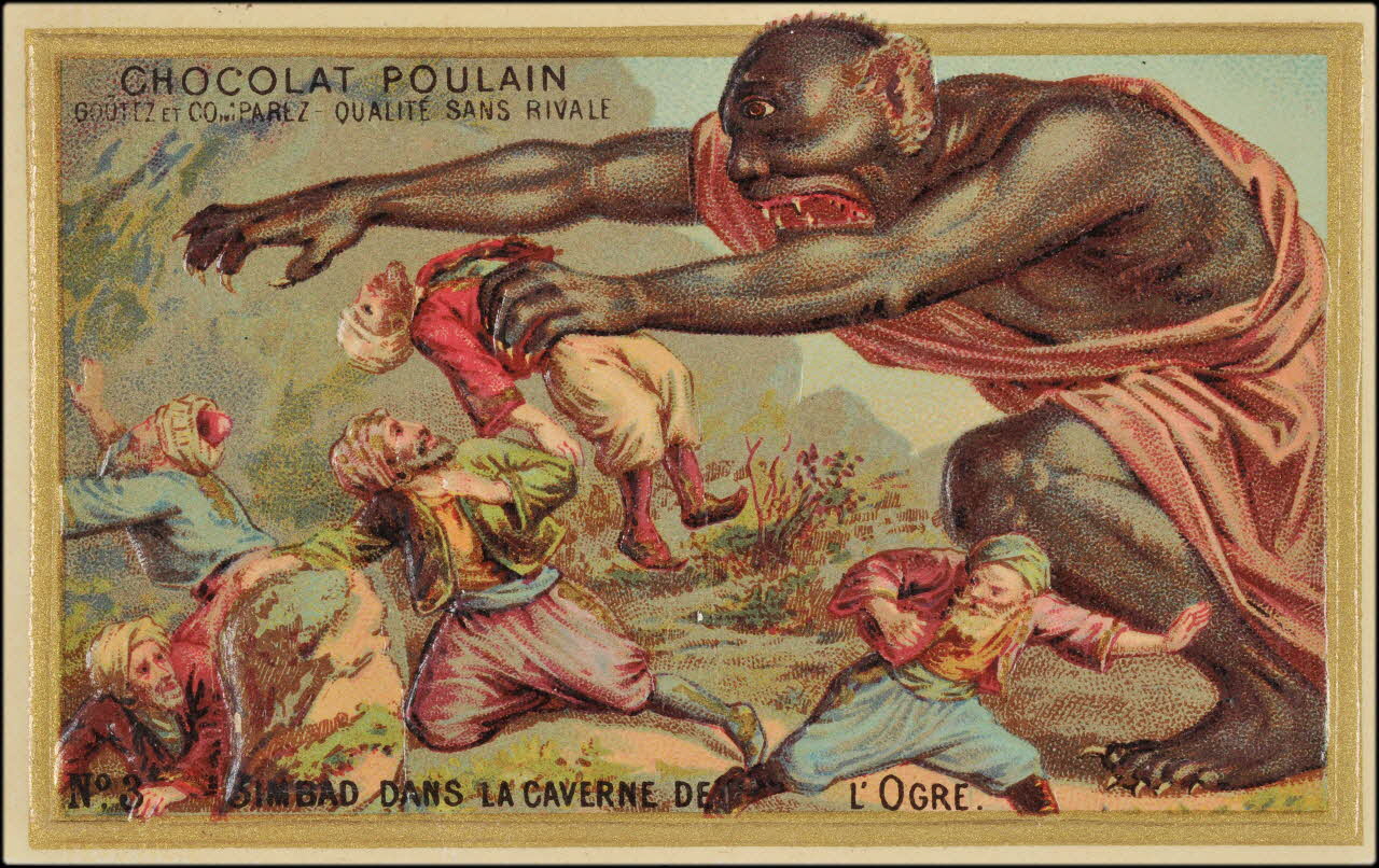 Romanet carte réclame chromo Paris 1877-1913 1995.1.493.3 Photo