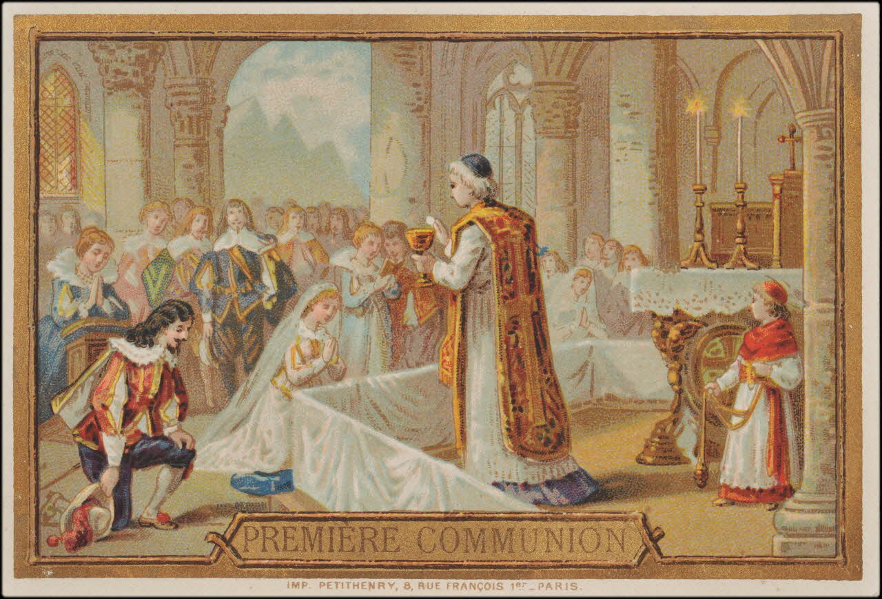 Romanet carte réclame chromo Paris 1877-1913 1995.1.498.2 Photo