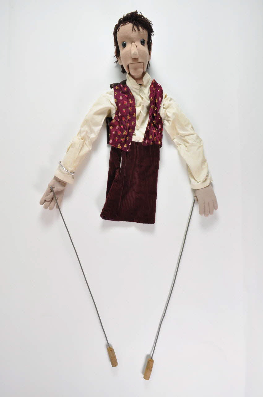marionnette à tige et à tringles p'tit Jean - 3eme état 1963.177.13 Photo Mucem