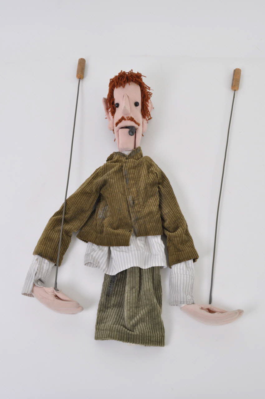 marionnette à tige et à tringles fine oreille 1963.177.14.1 Photo Mucem