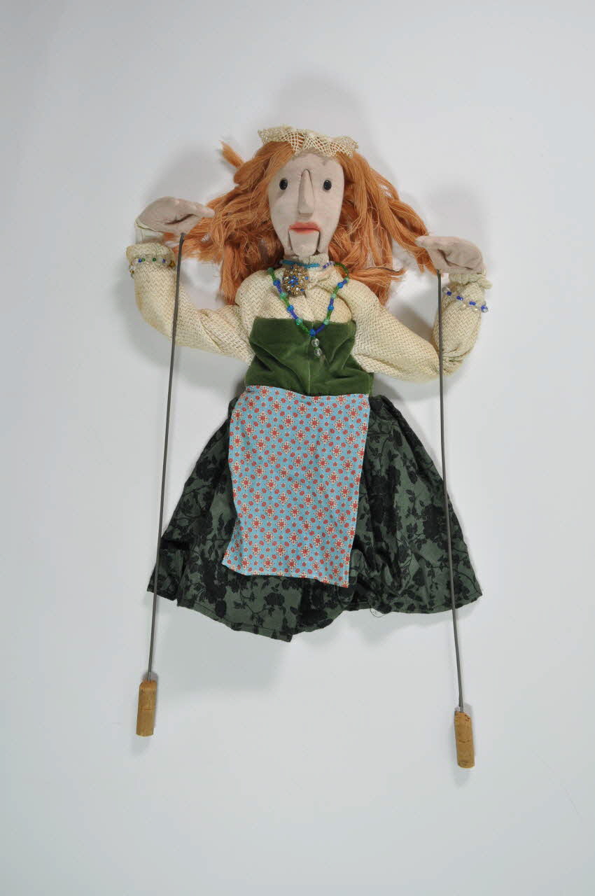 marionnette à tige et à tringles 1963.177.23 Photo Mucem