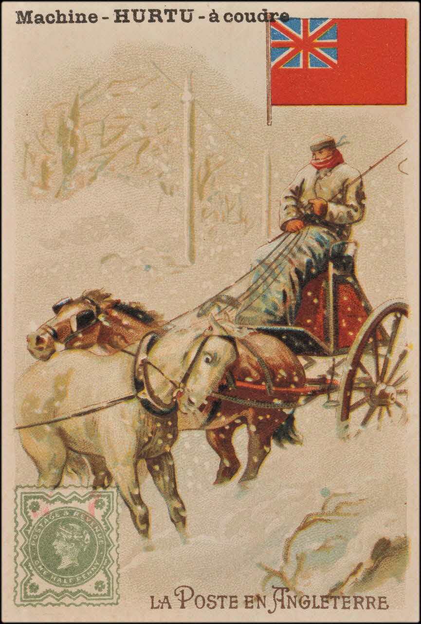 Romanet carte réclame chromo Paris 1900 1995.1.628.3 Photo