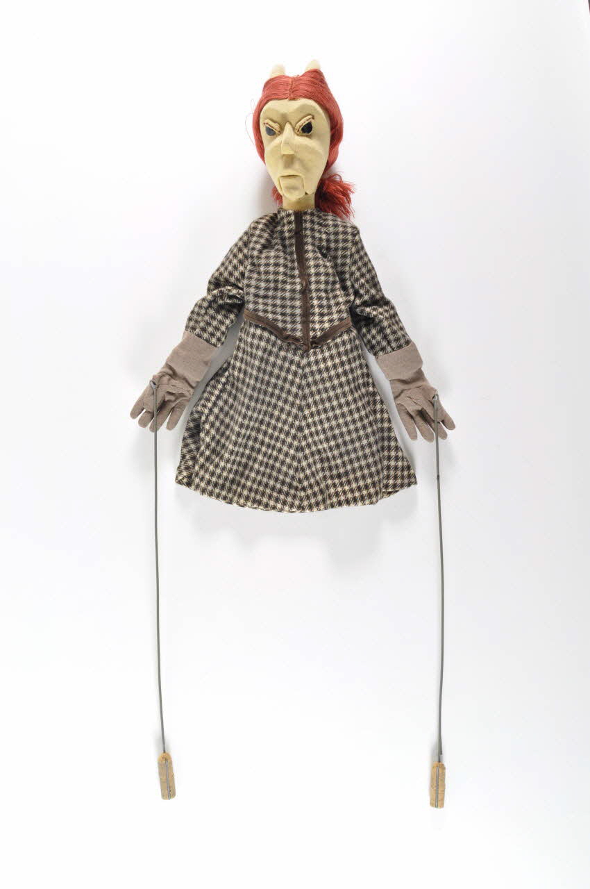 marionnette à tige et à tringles 1963.177.25.1 Photo Mucem