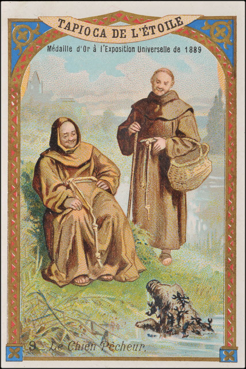 Romanet carte réclame chromo Paris 1889 1995.1.629.9 Photo