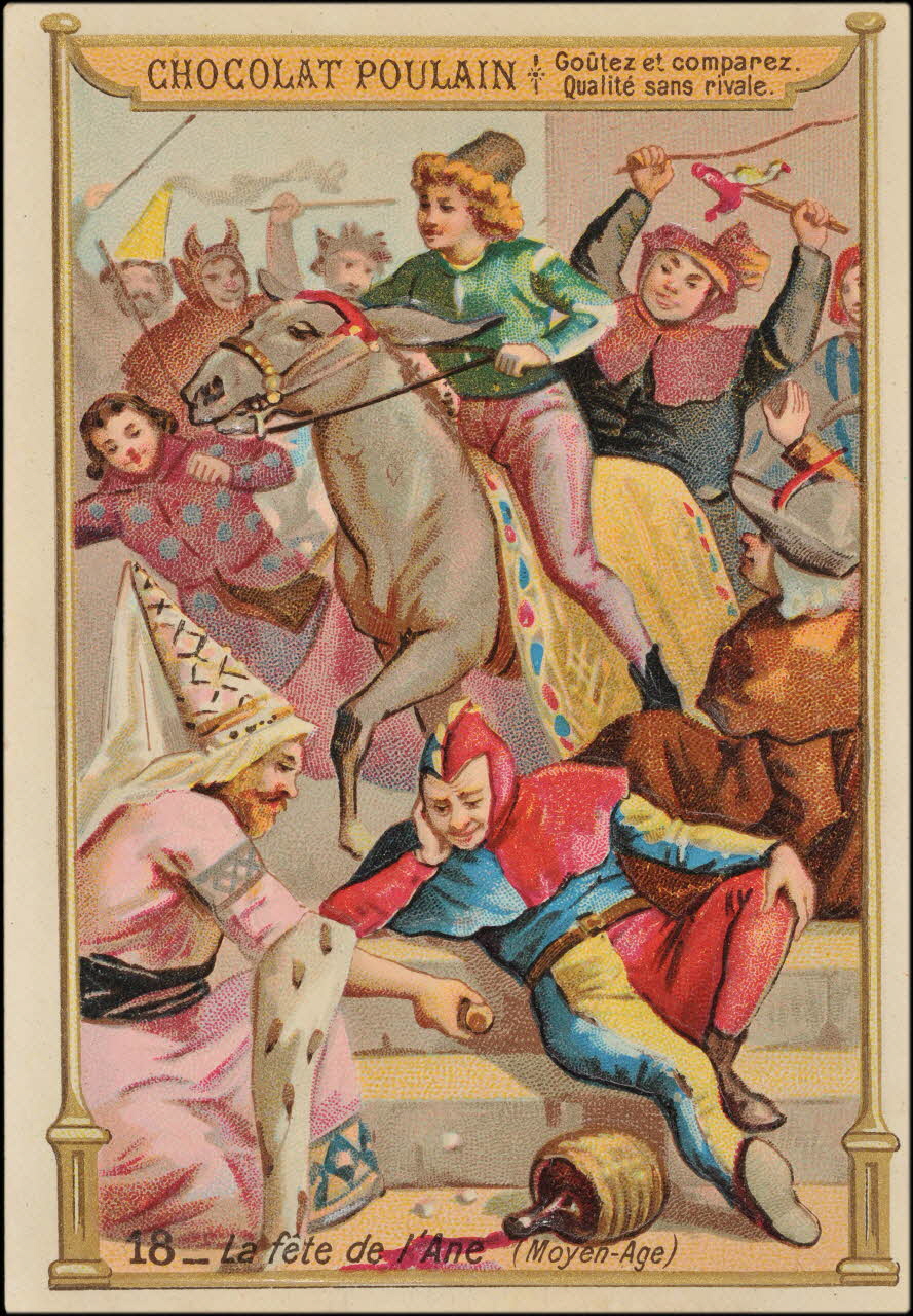 Romanet carte réclame chromo Paris 1889 1995.1.630.18 Photo