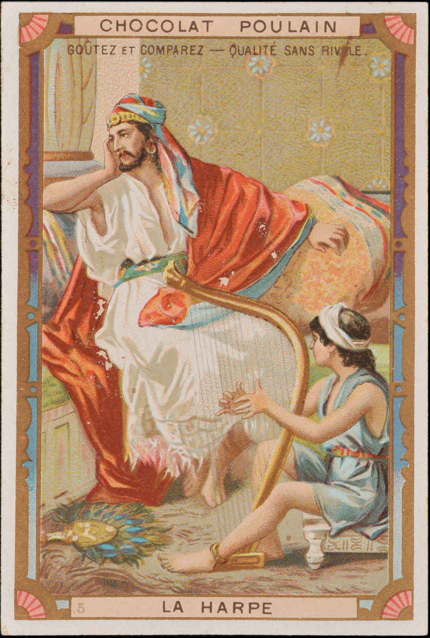 Romanet carte réclame chromo Paris 1889 1995.1.631.5 Photo