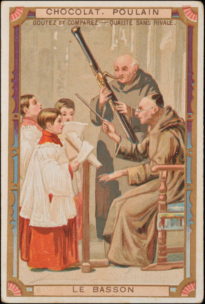 Romanet carte réclame chromo Paris 1889 1995.1.631.8 Photo