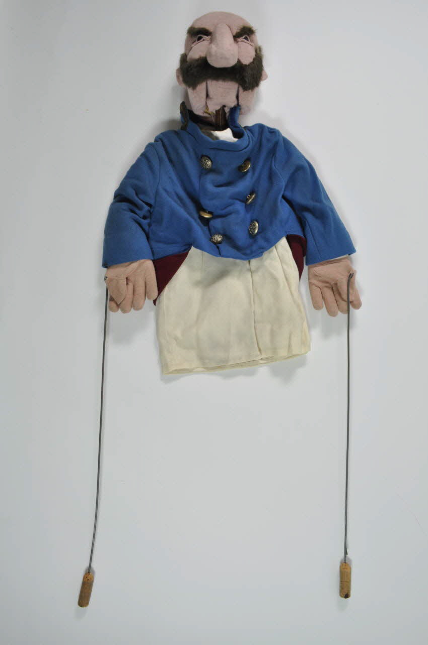 Jean Roche marionnette à tige et à tringles Île-de-France, France 1961 1963.177.3.1 Photo Mucem