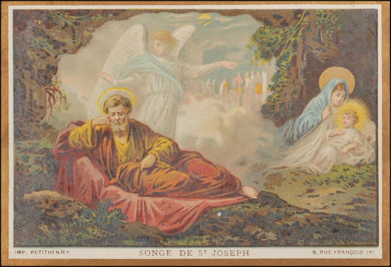 Henry Petit carte réclame chromo Paris 1877-1907 1995.1.643.10 Photo