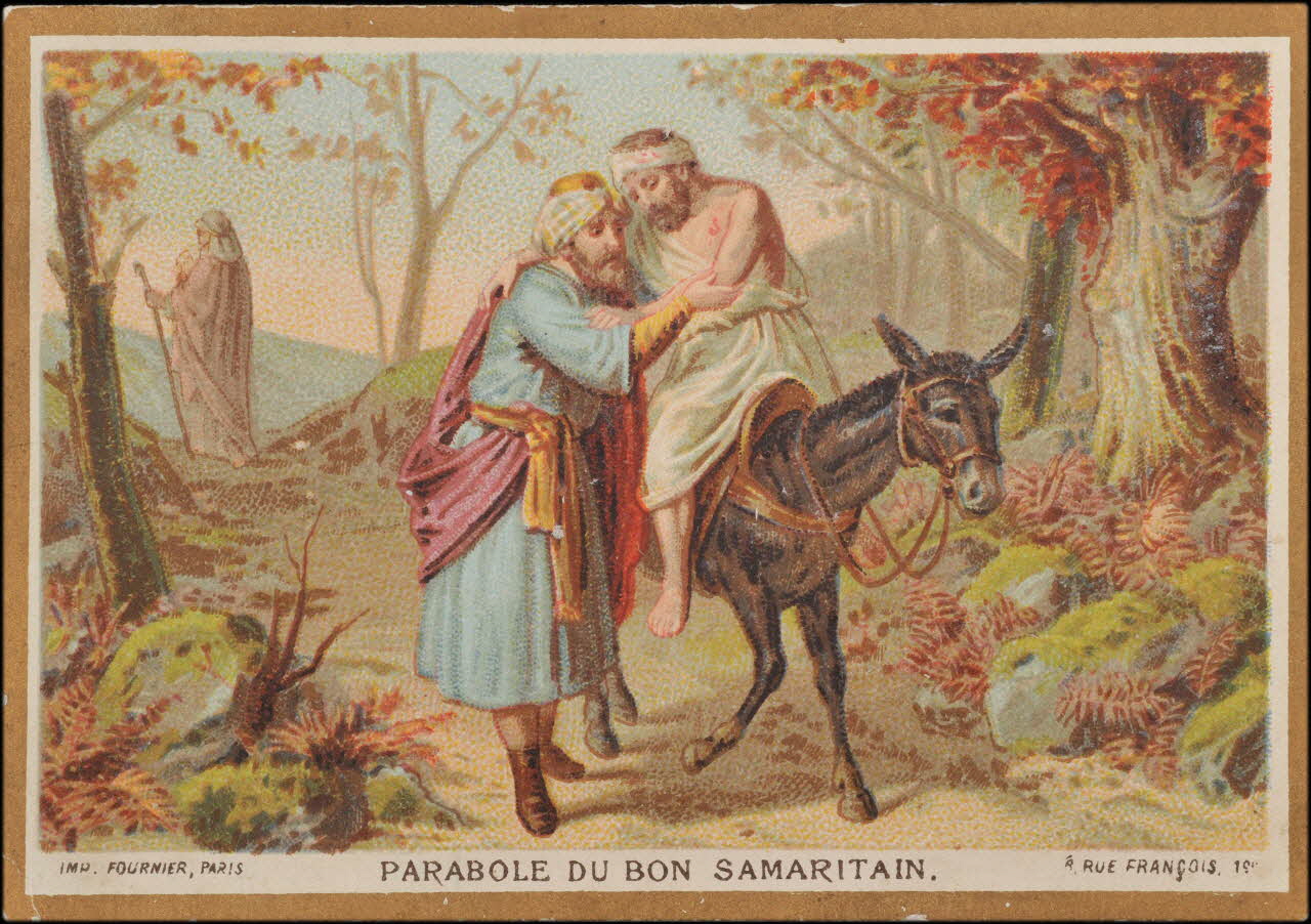 Fournier carte réclame chromo Paris 1877-1907 1995.1.643.24 Photo