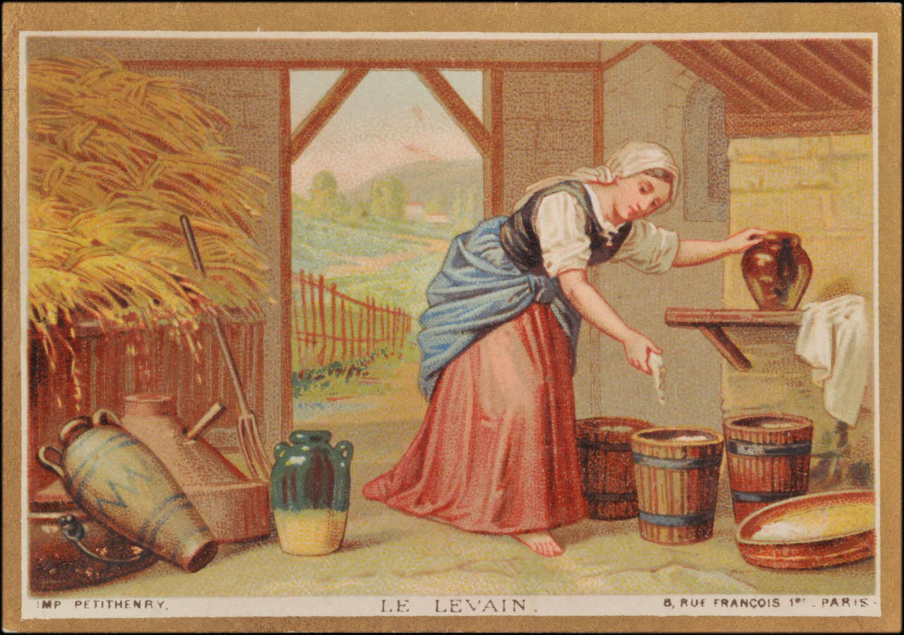 Henry Petit carte réclame chromo Paris 1877-1907 1995.1.643.46 Photo