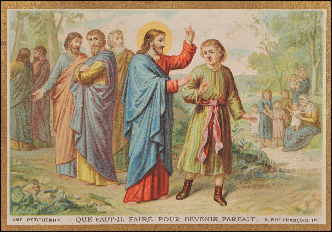 Henry Petit carte réclame chromo Paris 1877-1907 1995.1.643.55 Photo