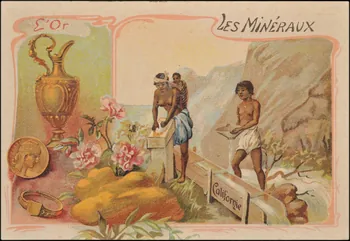 Romanet carte réclame chromo Paris 1877-1907 1995.1.650.3 Photo