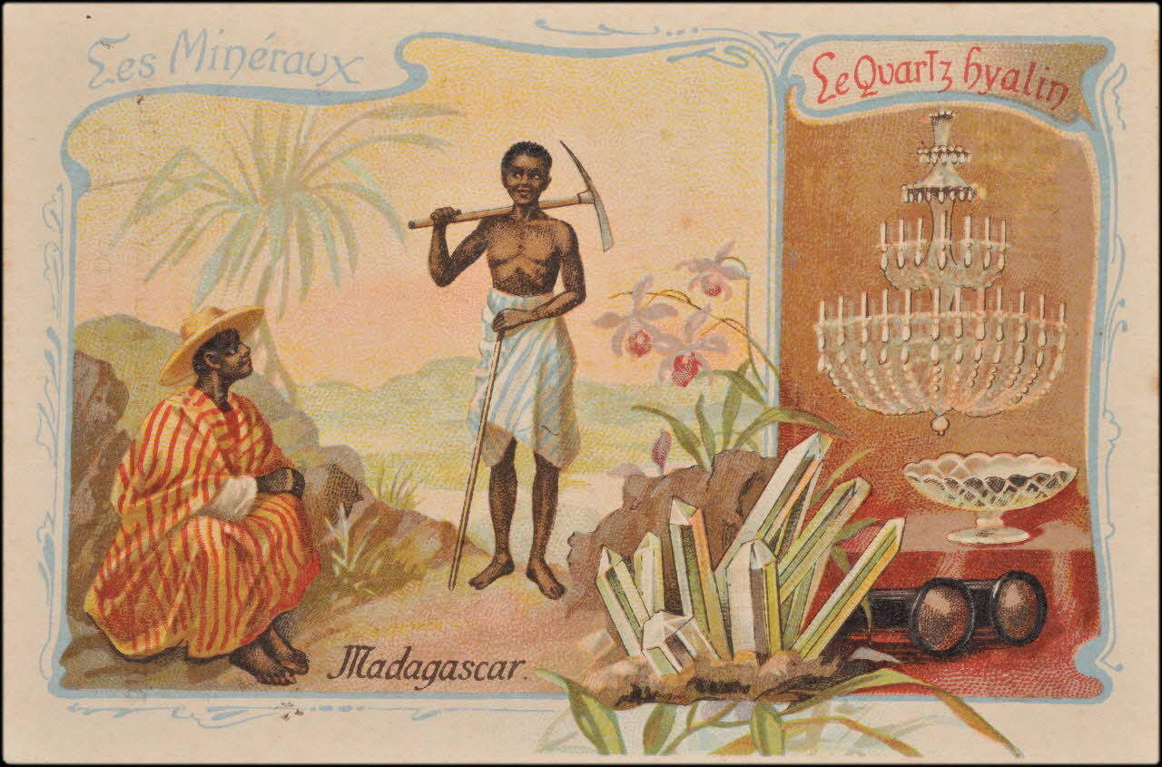 Romanet carte réclame chromo Paris 1877-1907 1995.1.650.4 Photo
