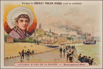 Romanet carte réclame chromo Paris 1877-1907 1995.1.651.1 Photo