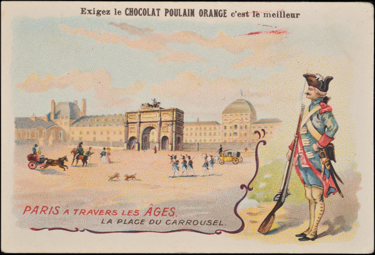 Romanet carte réclame chromo Paris 1877-1907 1995.1.653.10 Photo