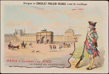 Romanet carte réclame chromo Paris 1877-1907 1995.1.653.10 Photo