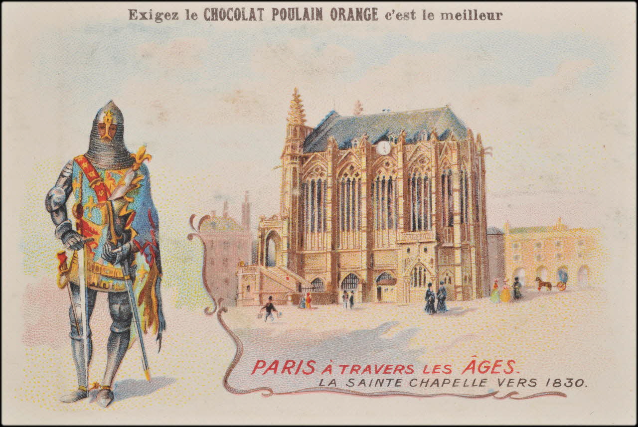 Romanet carte réclame chromo Paris 1877-1907 1995.1.653.12 Photo