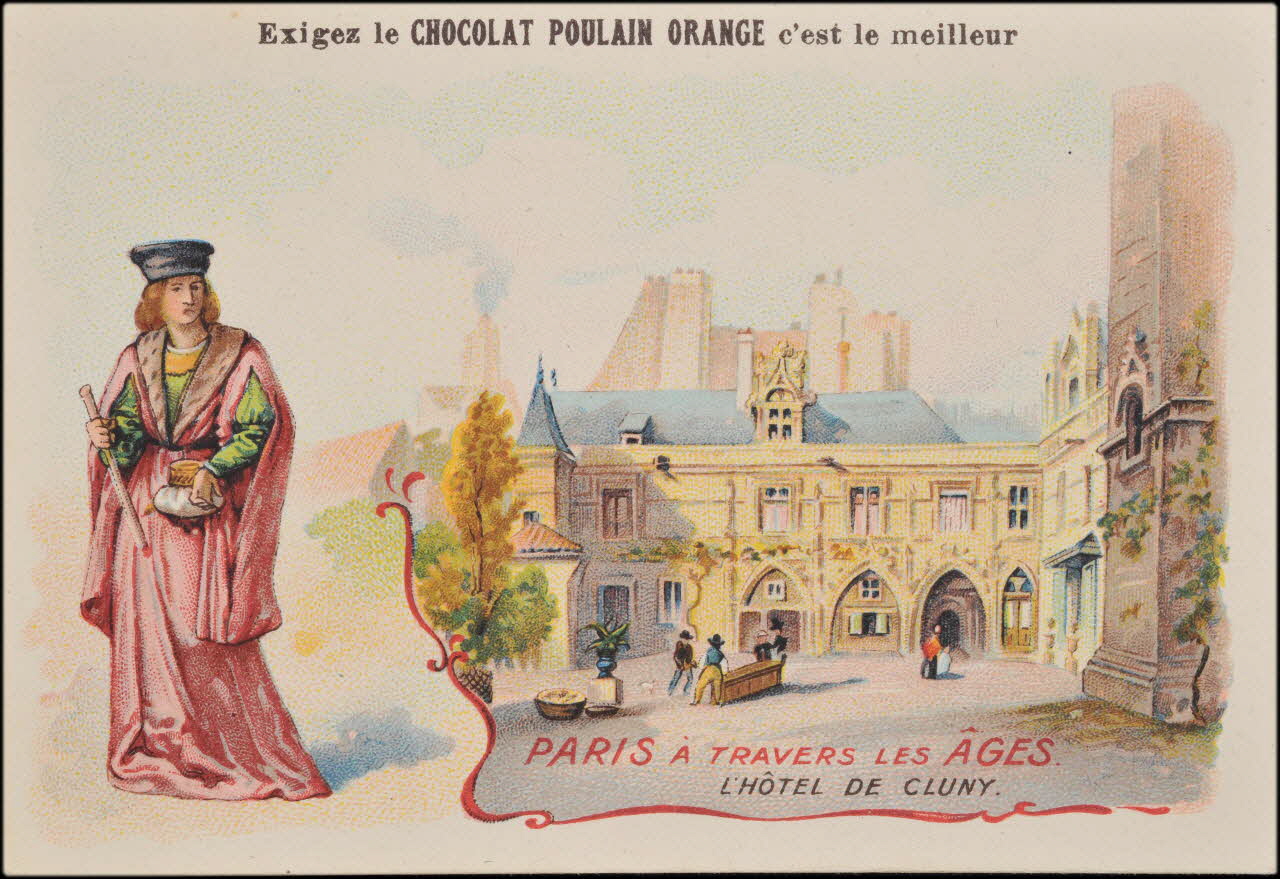 Romanet carte réclame chromo Paris 1877-1907 1995.1.653.2 Photo