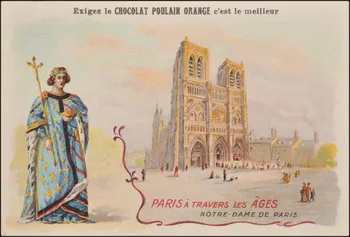 Romanet carte réclame chromo Paris 1877-1907 1995.1.653.3 Photo