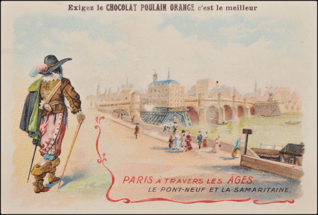 Romanet carte réclame chromo Paris 1877-1907 1995.1.653.8 Photo