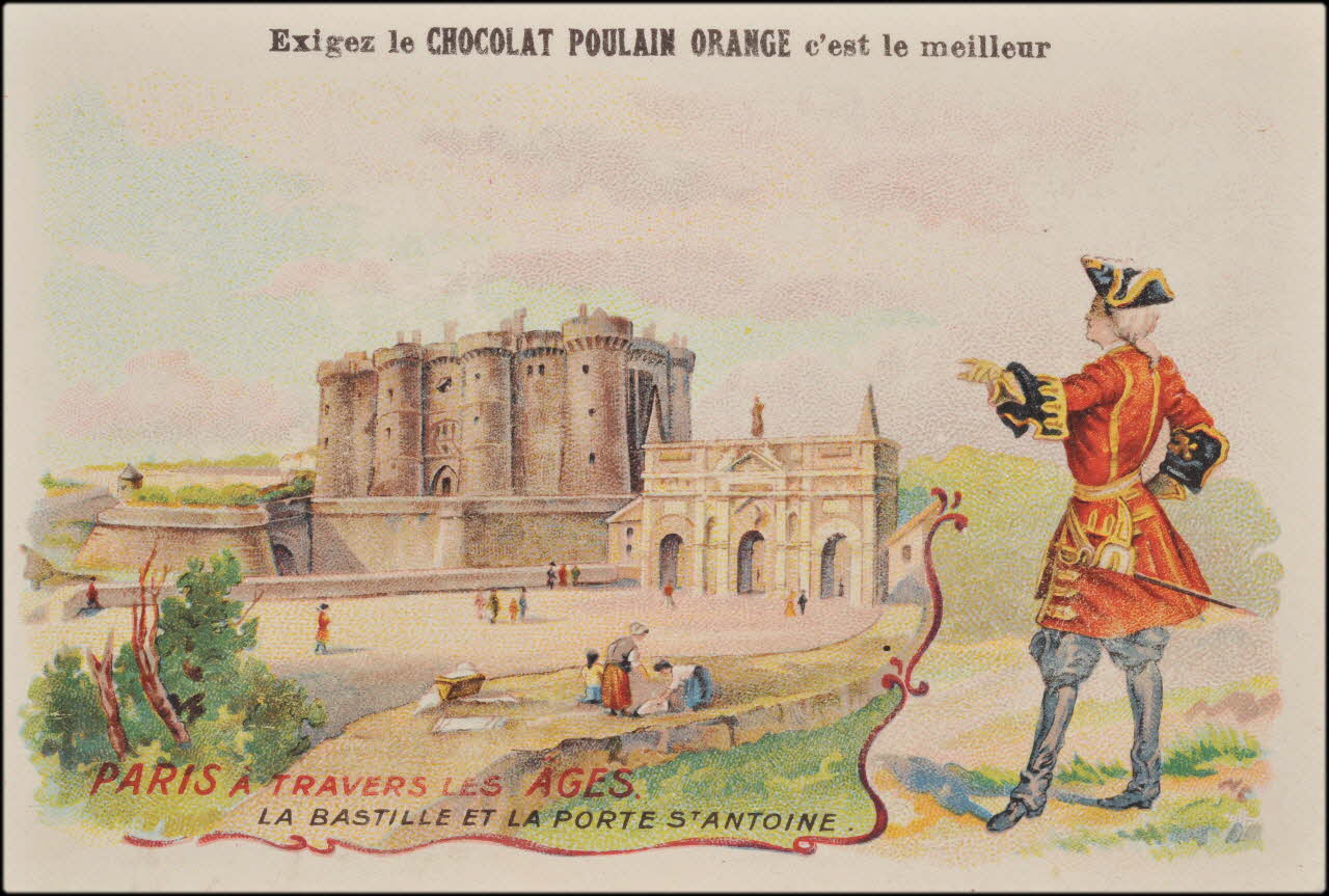 Romanet carte réclame chromo Paris 1877-1907 1995.1.653.9 Photo