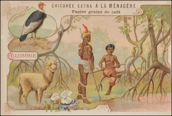 Romanet carte réclame chromo Paris 1877-1907 1995.1.657.10 Photo