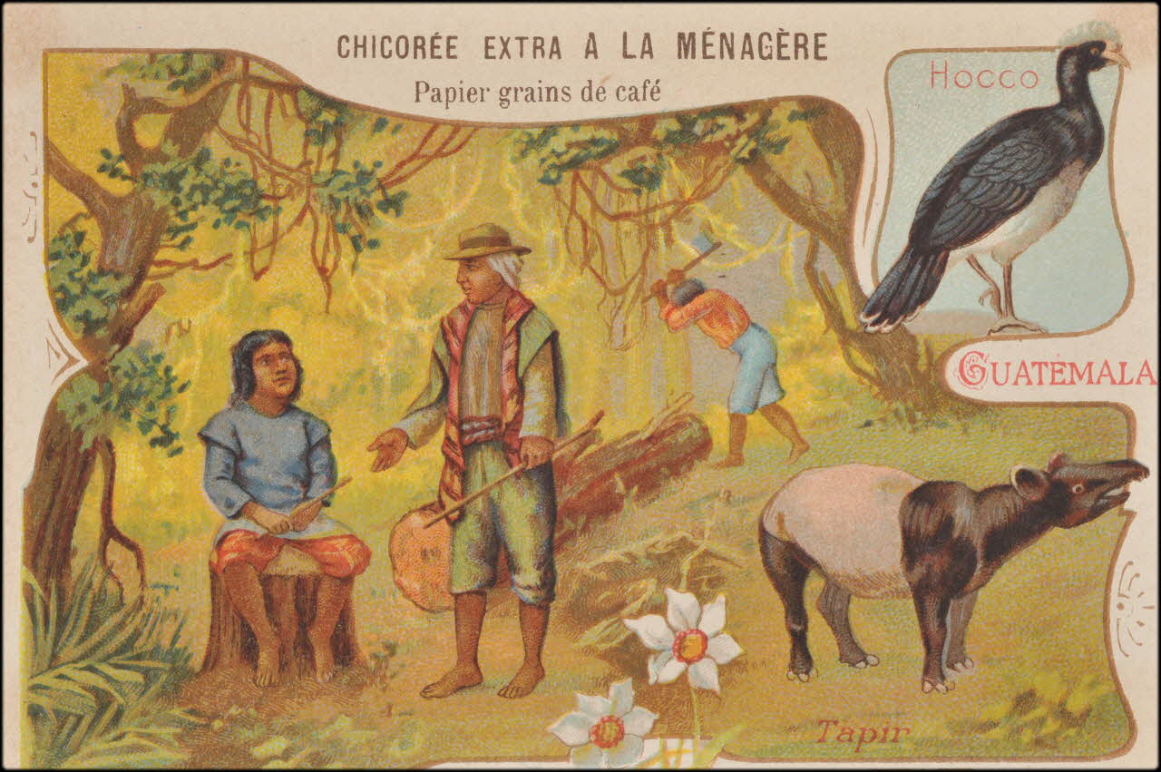 Romanet carte réclame chromo Paris 1877-1907 1995.1.657.15 Photo