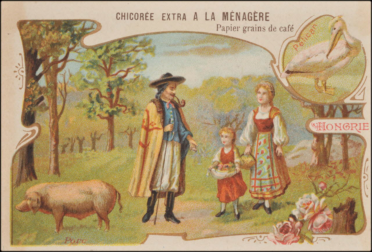Romanet carte réclame chromo Paris 1877-1907 1995.1.657.16 Photo