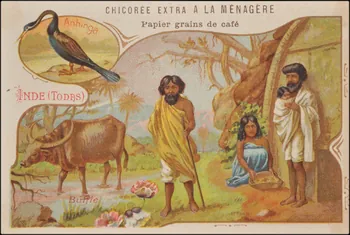 Romanet carte réclame chromo Paris 1877-1907 1995.1.657.17 Photo